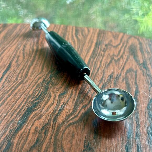 Vintage Ekco Double-Ended Melon Baller Fruit Scoop Kitchen Tool - Picture 2 of 8